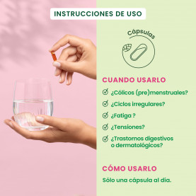 Suplemento alimenticio confort premenstrual - 30 cápsulas | Inula